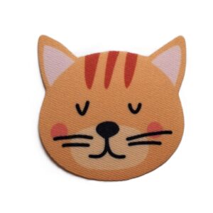 3. Laglapp Katt 63 x 52mm