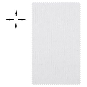 Bi elastiskt  mellanlägg 150cm bredd vit