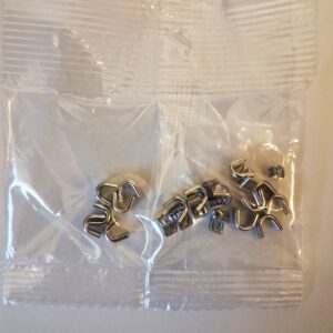 10 gram stora övre dragkedjestoppar