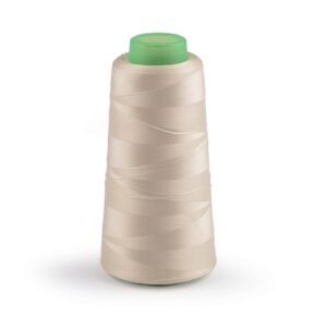 3000m elastisk overlocktråd beige