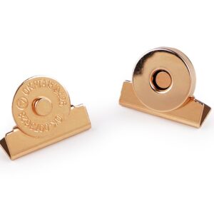 15mm magnetlås guld att fästa på kanten